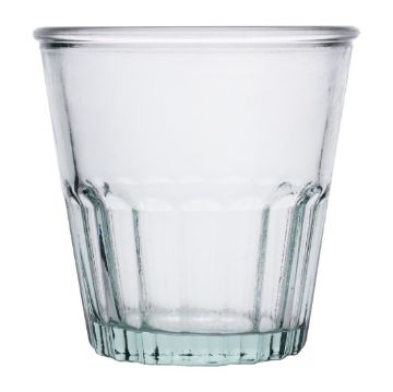 Picture of Olympia Recycled Glass Fluted Rocks Tumblers 250ml (6 Pack)