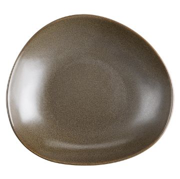Picture of Olympia Ember Mahogany Triangle Bowls 245x220mm (4 Pack)