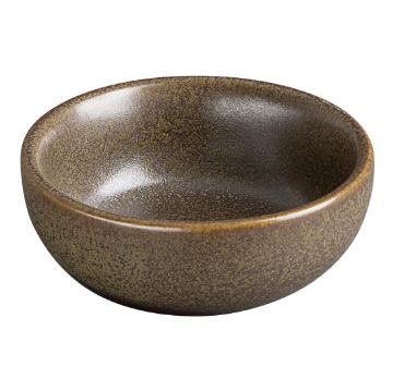 Picture of Olympia Ember Mahogany Dipping Dishes 78mm (8 Pack)