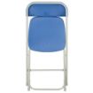 Picture of Bolero Folding Polypropylene Chairs Blue (10 Pack)