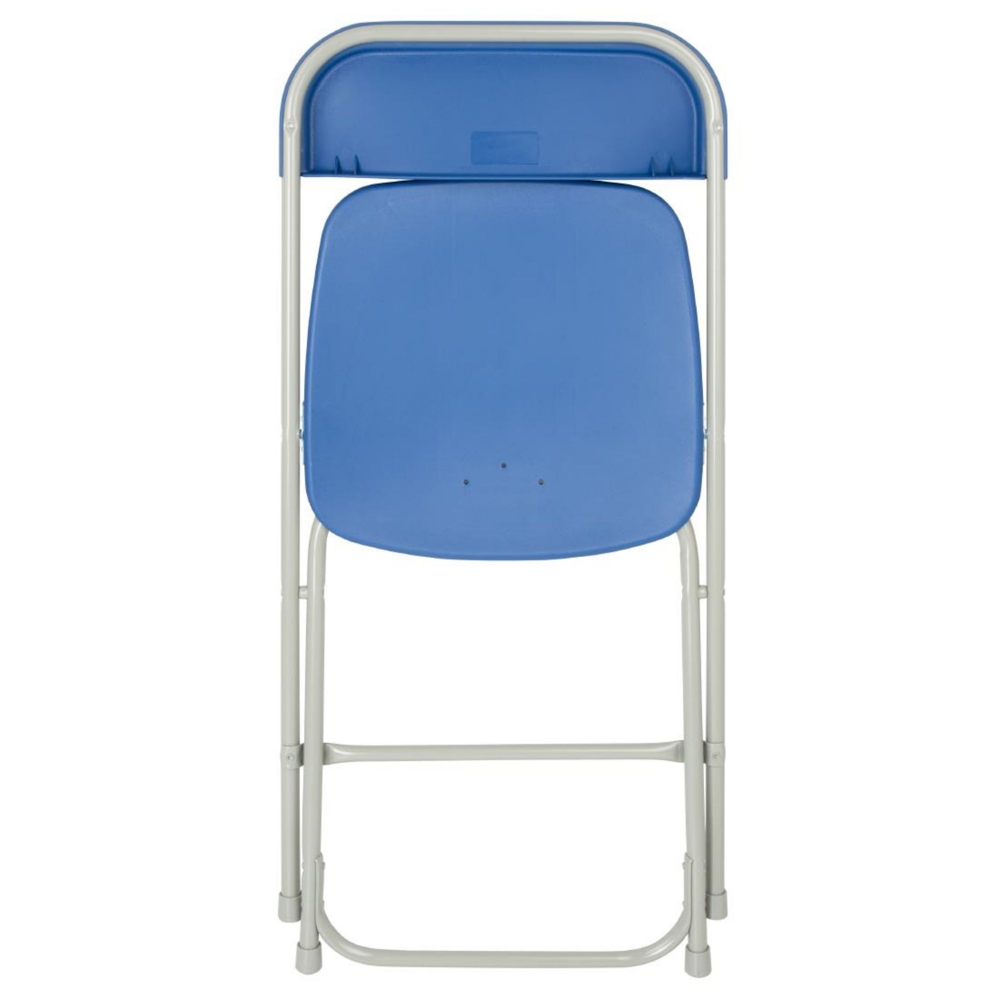 Picture of Bolero Folding Polypropylene Chairs Blue (10 Pack)