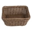 Picture of Olympia Polywicker Square Basket Dark Brown 230x230mm