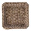 Picture of Olympia Polywicker Square Basket Dark Brown 230x230mm