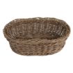 Picture of Olympia Polywicker Oval Basket Dark Brown 240x170mm