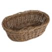 Picture of Olympia Polywicker Oval Basket Dark Brown 240x170mm