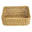 Picture of Olympia Polywicker Rectangular Display Basket Light Brown 360x300mm