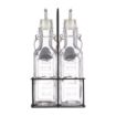 Picture of Kilner Oil Bottles and Metal Rack 300ml (2 Pack)