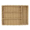 Picture of Olympia Polywicker Cutlery Organiser Light Brown 340x250mm