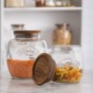 Picture of Kilner Universal Jar with Acacia Wooden Lid 2Ltr