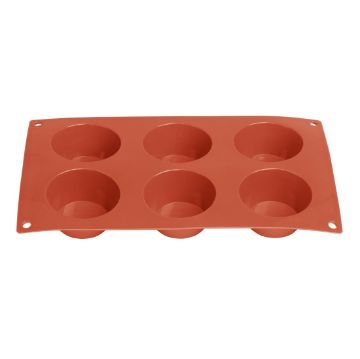 Picture of Vogue Silicone Round Mould 6 Cup