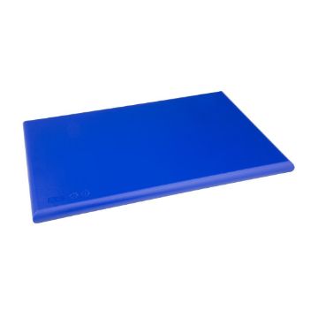 Picture of Hygiplas Thick High Density Blue Chopping Board Standard 450x300x25mm