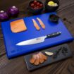 Picture of Hygiplas Thick High Density Blue Chopping Board Standard 450x300x25mm