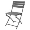 Picture of Bolero Folding Chairs Grey Wood Effect (2 Pack)