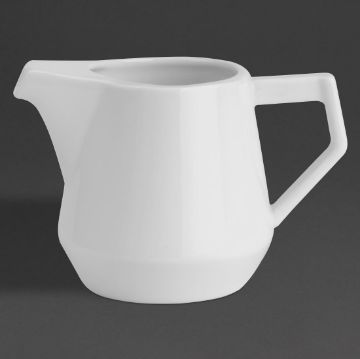 Picture of Olympia Whiteware Deco Jugs 200ml (6 Pack)