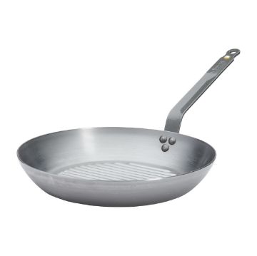 Picture of De Buyer Mineral B Round Grill Pan 32cm