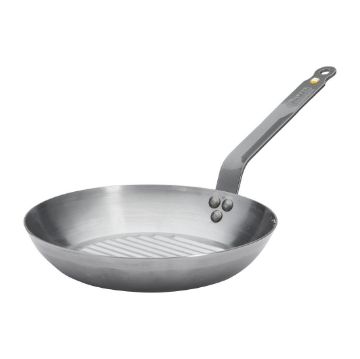 Picture of De Buyer Mineral B Round Grill Pan 26cm