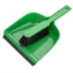 Picture of Jantex Dustpan & Brush Set - Green