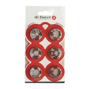 Picture of De Buyer Tritan Star Nozzles (6 Pack)