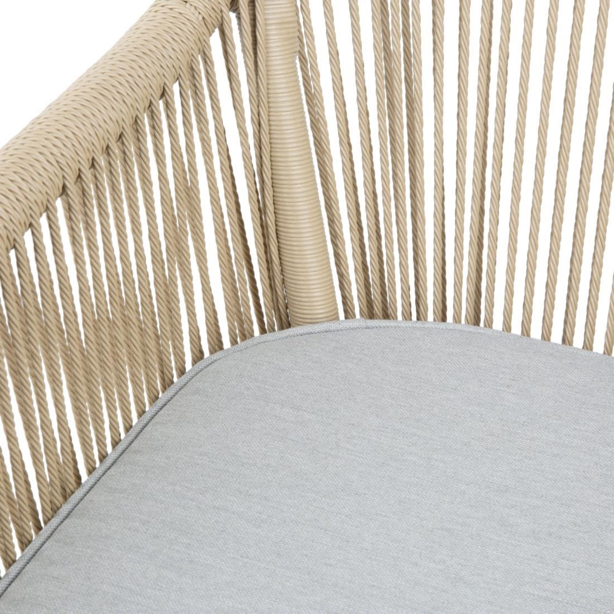 Picture of Bolero Bay PE Twist Rattan Outdoor Armchair Honey (2 Pack)