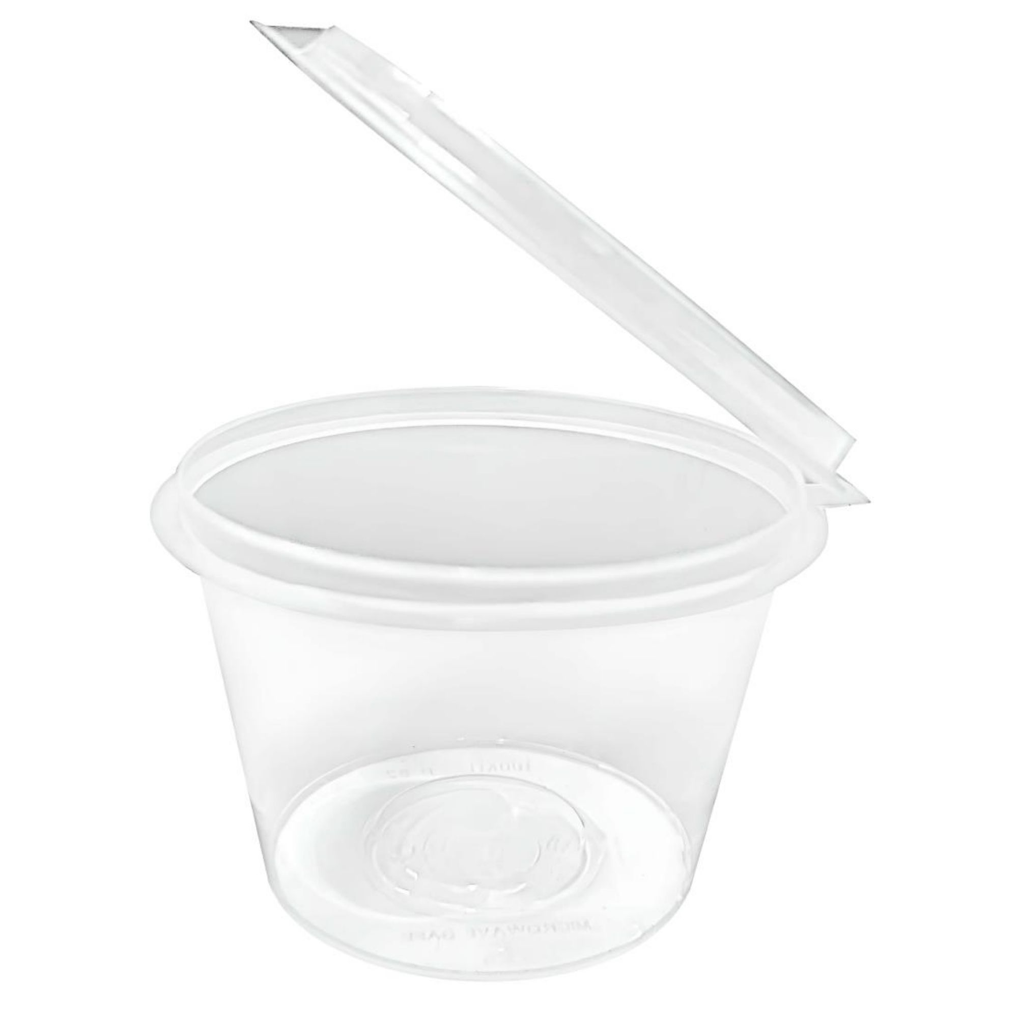 Picture of Fiesta Recyclable Portion Pots with Lids 100ml (50 Pack)