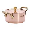 Picture of De Buyer Inocuivre Mini Saucepan with Brass Handles 10cm
