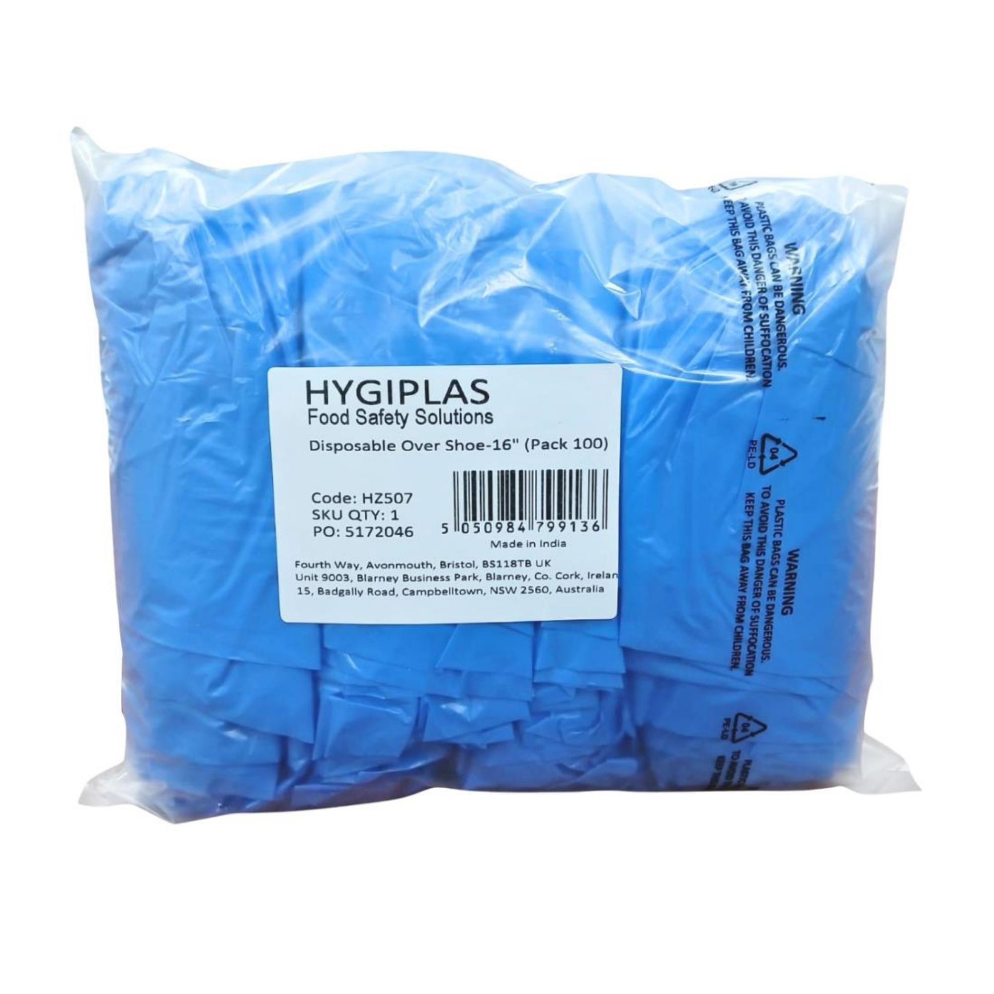 Picture of Hygiplas Disposable Overshoe Covers - 16" (100 Pack)