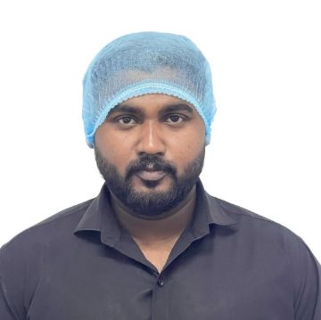 Picture of Hygiplas Hair Nets - Blue (50 Pack)