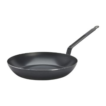 Picture of De Buyer Outdoor Blue Steel Round Pan 32cm
