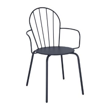 Picture of Bolero Adeline Arm Chairs Slate Blue (4 Pack)