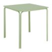 Picture of Bolero Adeline Steel Square Table 700mm Light Green
