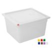 Picture of Hygiplas Click PP GN Container 2/3 with Lid & 7 Colour Clips 200mm 16.1Ltr (Set 4)