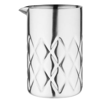 Picture of Olympia Double Wall Mixing Glass Stainless Steel 139x87mm