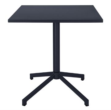 Picture of Bolero Porto Folding Table Slate Blue 700x750mm