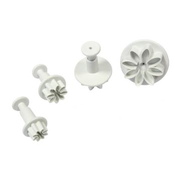 Picture of PME Floral Daisy Plunger Cutter Marguerite (4 Pack)