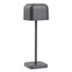 Picture of Olympia Lucca Table Lamp Squared Dome Grey 200mm