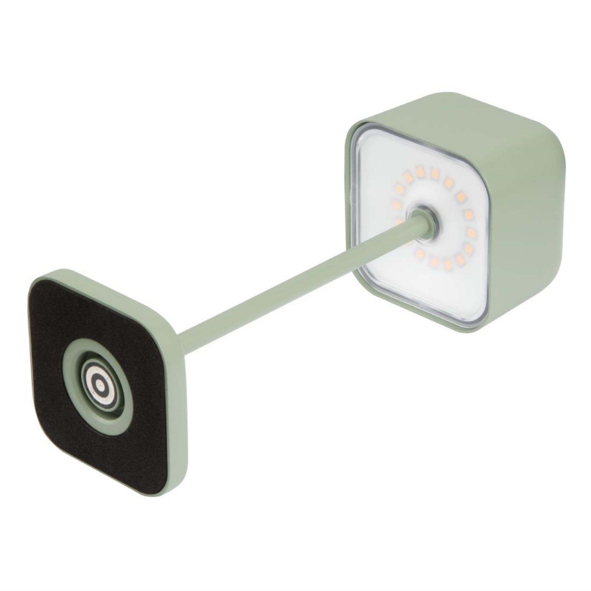 Picture of Olympia Lucca Table Lamp Squared Dome Sage 200mm