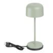 Picture of Olympia Siena Table Lamp Round Dome Sage 200mm