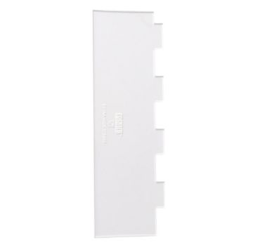 Picture of PME Side Scrapers Patterned Acrylic Extra Wide Stripes 255mm