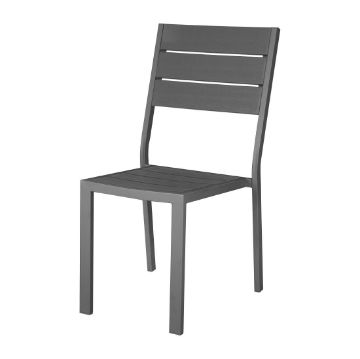 Picture of Bolero Valletta Grey Slatted Side Chair (4 Pack)