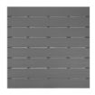 Picture of Bolero Valletta Grey Slatted Outdoor Table 780mm