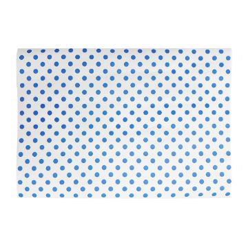 Picture of Fiesta Compostable Burger Wraps Blue Dot 250x350mm (200 Pack)