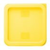 Picture of Hygiplas Square Food Storage Container Lid Yellow Small