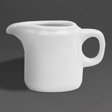 Picture of Olympia Whiteware Handled Jugs 65ml (12 Pack)