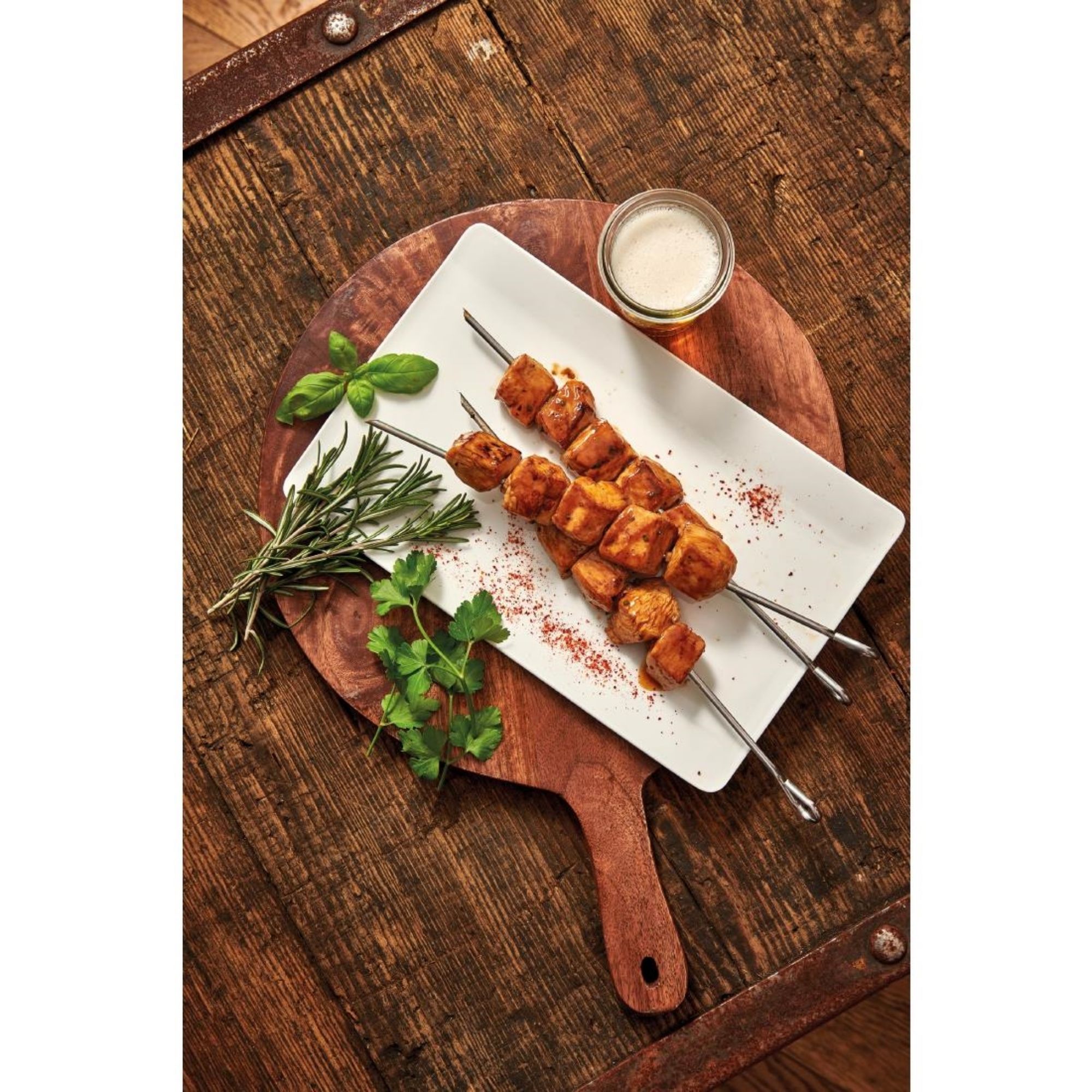 Picture of De Buyer Stainless Steel Skewers 400mm (10 pack)