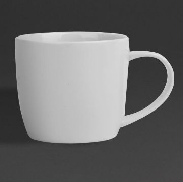 Picture of Olympia Whiteware Low Mugs 220ml (12 Pack)
