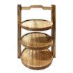 Picture of Olympia 3-Tier Stand Mango Wood for 200mm Plates