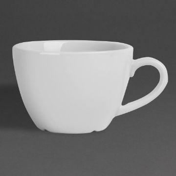 Picture of Olympia Whiteware Flat White Cups 170ml (12 Pack)