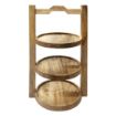 Picture of Olympia 3-Tier Stand Mango Wood for 150mm Plates