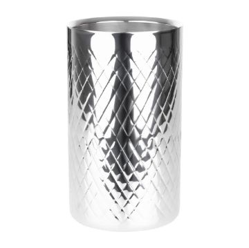 Picture of Olympia Geo Double Wall Wine Cooler Stainless Steel