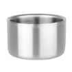 Picture of Olympia Double Wall Stainless Steel Wine and Champagne Coaster